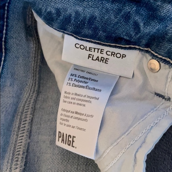 PAIGE Jeans Crop Flare - Picture 5 of 10